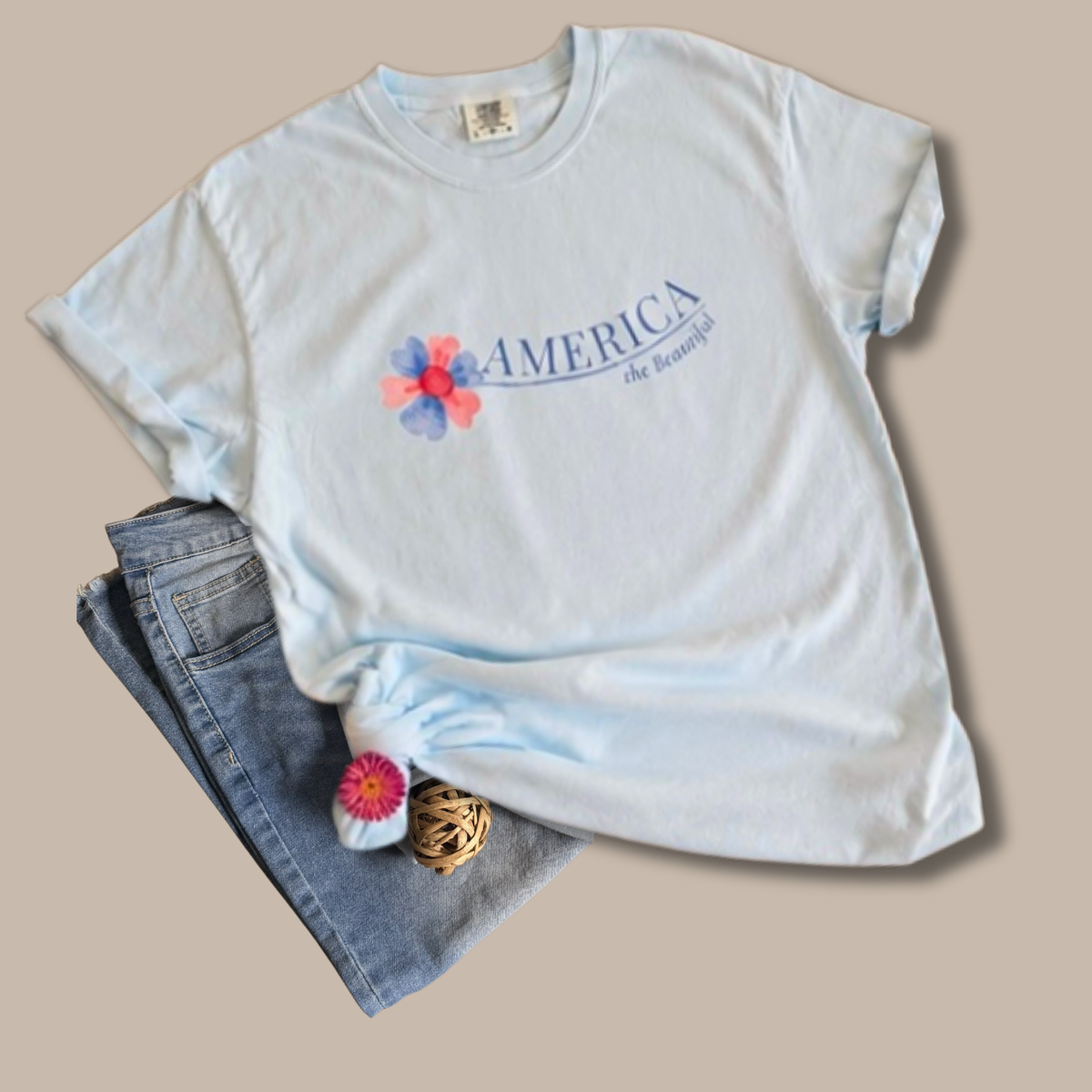 America the Beautiful Tee